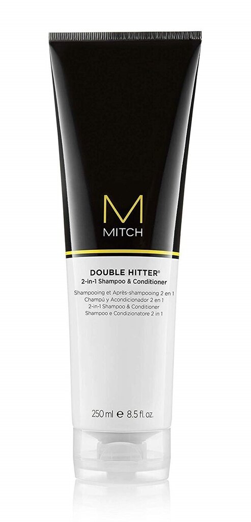Shampoo ja hoitoaine Paul Mitchell Double Hitter 2in1, 250 ml hinta ja tiedot | Shampoot | hobbyhall.fi