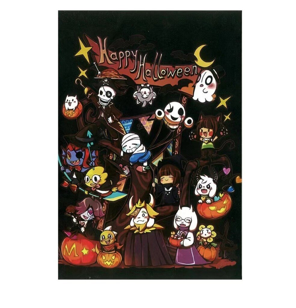 Halloween-nukke-adventtikalenteri 2024 Halloween-kauhuhahmot adventtikalenteri, Halloween-laskentakalenteri yllätyslelulla hinta ja tiedot | Lahjapaketointi | hobbyhall.fi