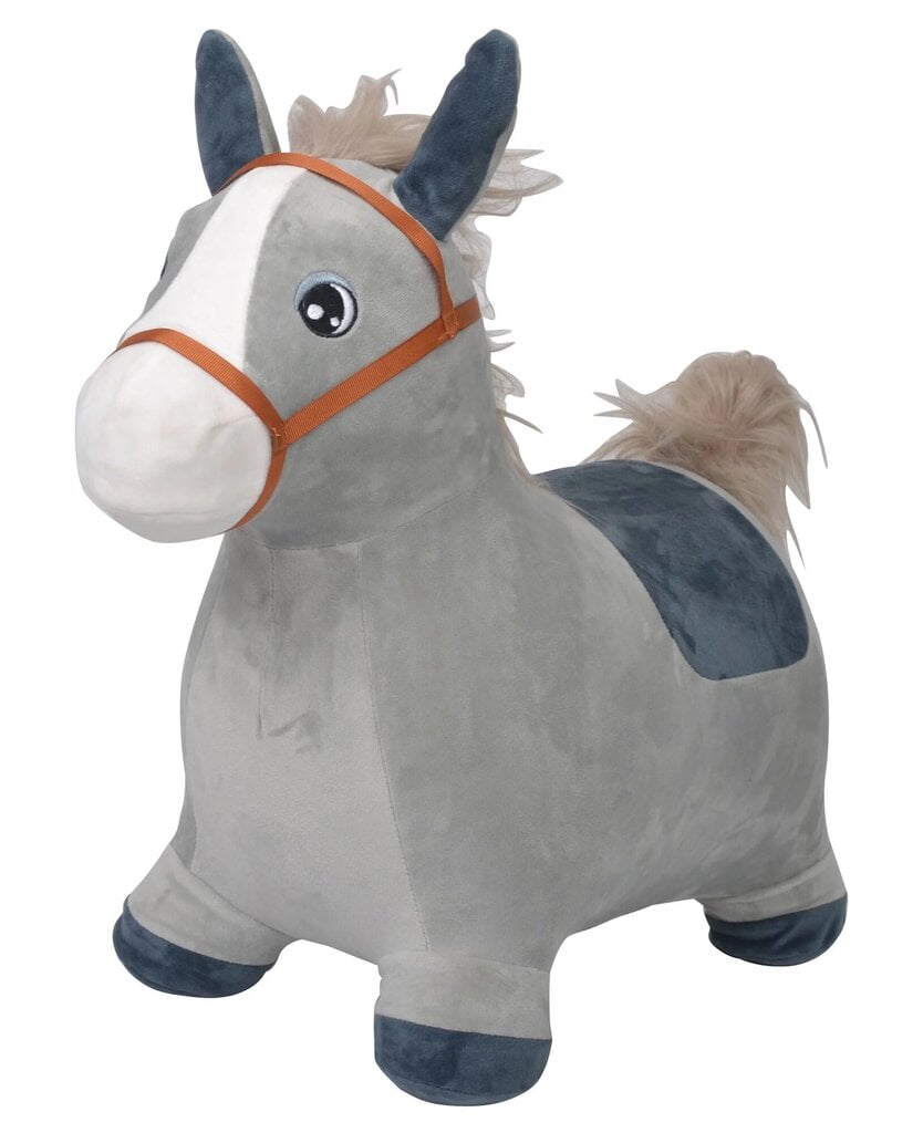 Hyppylelu Hopping Horse, harmaa hinta ja tiedot | Vauvan lelut | hobbyhall.fi