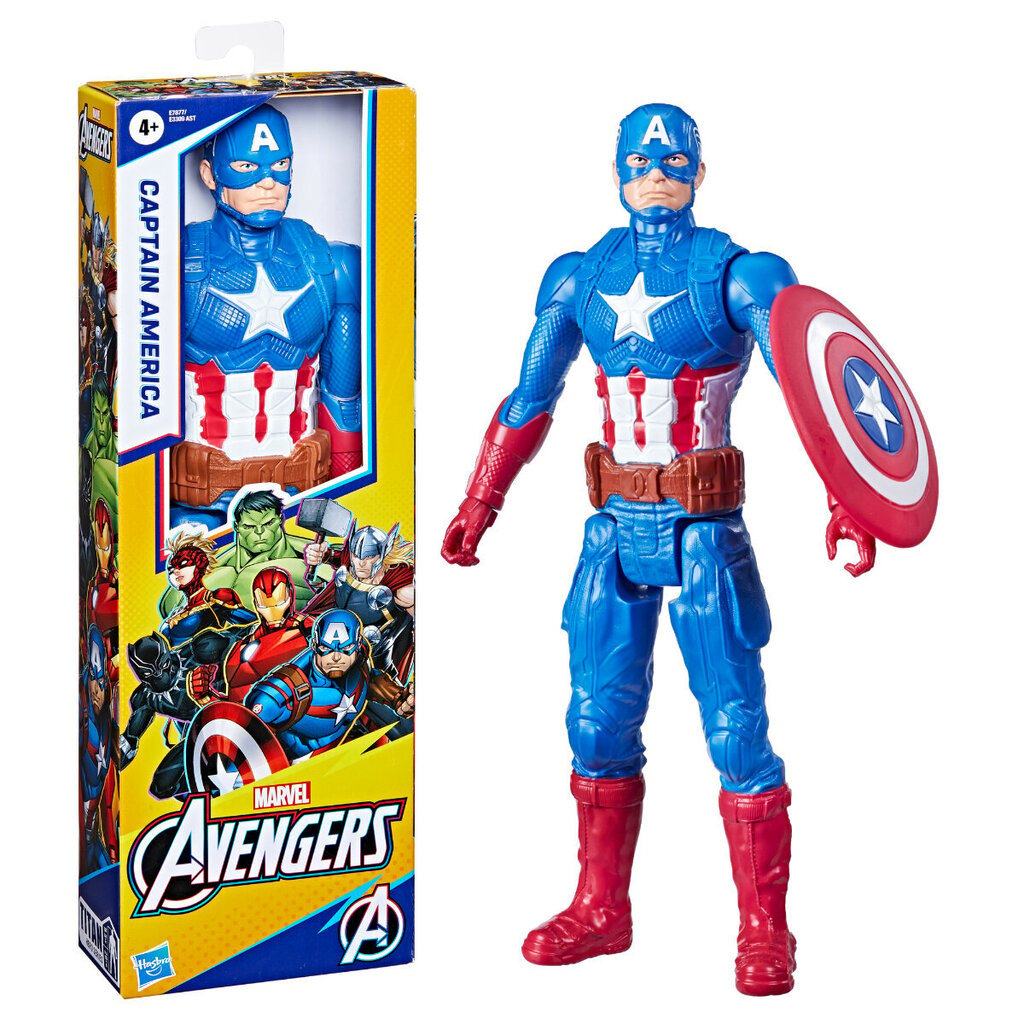 Figurii Avengers Captain America, 30,5 cm hinta ja tiedot | Poikien lelut | hobbyhall.fi