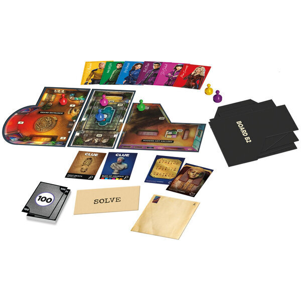 Pöytäpeli Hasbro Gaming Cluedo Escape Heist at the museum, SE hinta ja tiedot | Lautapelit ja älypelit | hobbyhall.fi