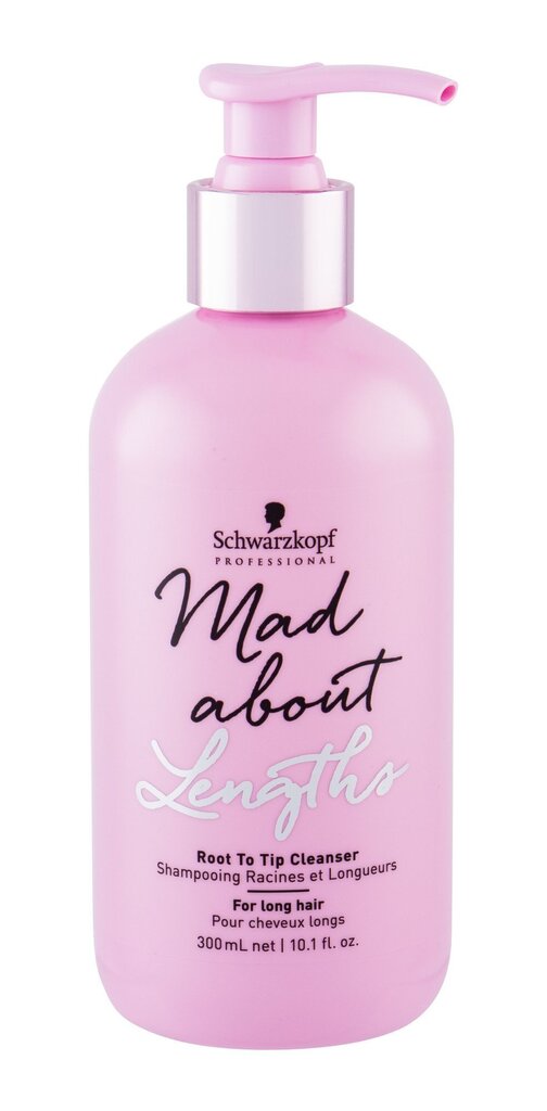 Schwarzkopf Professional Mad About Lengths Root to Tip shampoo 300 ml hinta ja tiedot | Shampoot | hobbyhall.fi