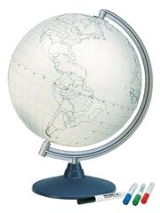 Väritettävä karttapallo Contour Globe 30 cm hinta ja tiedot | Maapallot | hobbyhall.fi