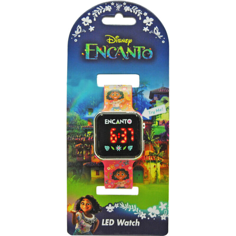 Disney Encanto Mirabel LED-kello hinta ja tiedot | Hauskat kellot | hobbyhall.fi