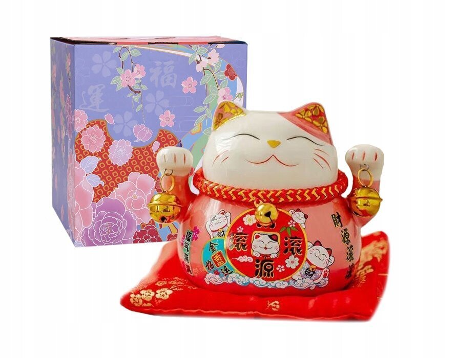 Säästölipas Maneki-Neko, pinkki hinta ja tiedot | Hauskat säästölippaat | hobbyhall.fi