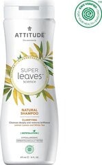 Shampoo Attitude Super Leaves Clarifying 473 ml hinta ja tiedot | Attitude Kodin puhdistusaineet ja siivoustarvikkeet | hobbyhall.fi