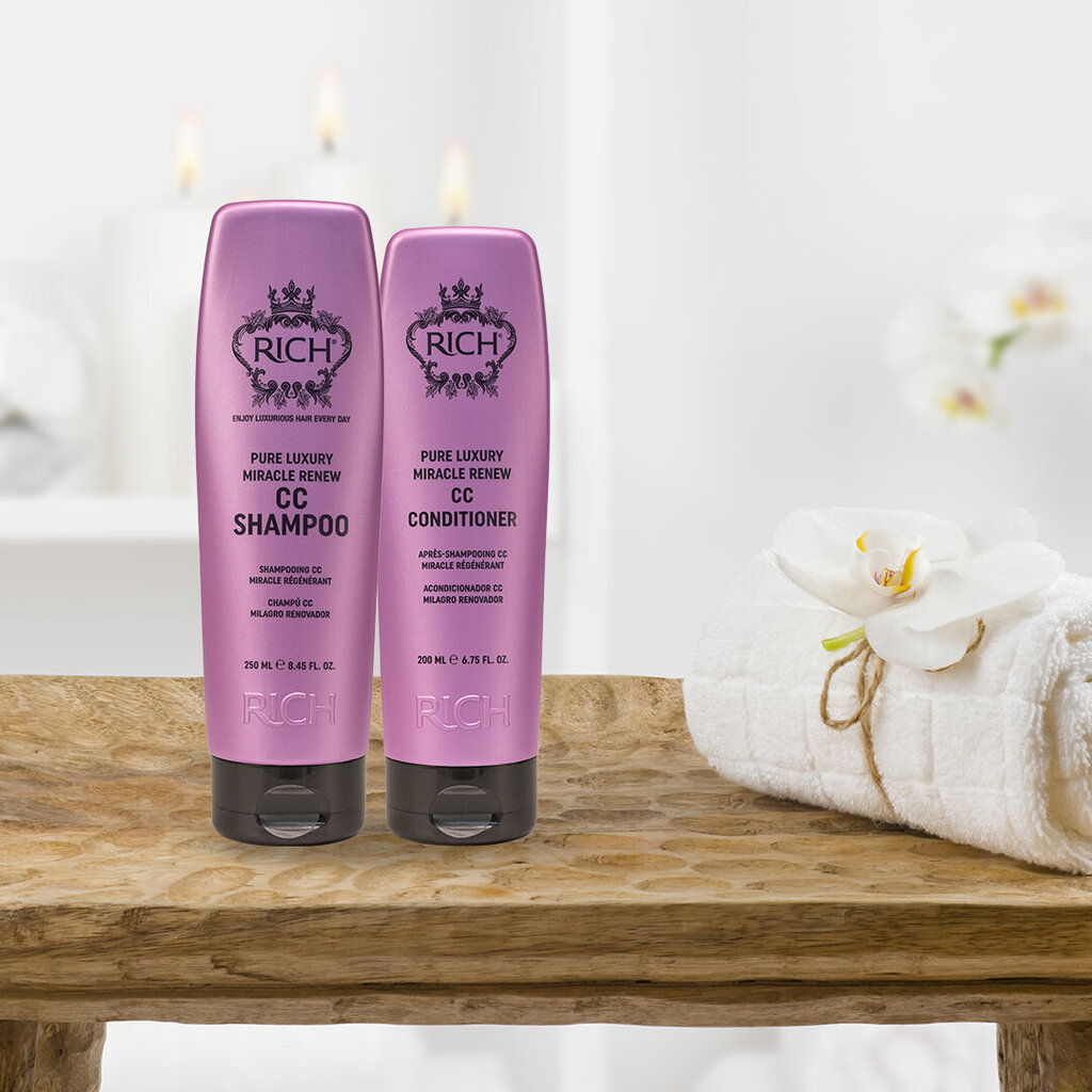 RICH Pure Luxury Miracle Renew CC Shampoo 250 ml hinta ja tiedot | Shampoot | hobbyhall.fi