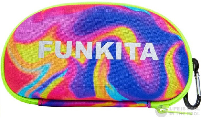 Funky Goggle-Kotelo Case Closed Summer Swirl hinta ja tiedot | Silmälasi- ja piilolinssitarvikkeet | hobbyhall.fi