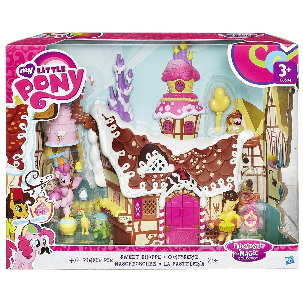 Playhouse Sugarcube Corner My Little Pony, ruskea hinta ja tiedot | Tyttöjen lelut | hobbyhall.fi