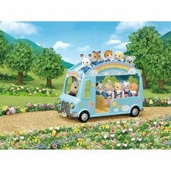 Sylvanian Families Rainbow Bus 5317 -lelubussi hinta ja tiedot | Tyttöjen lelut | hobbyhall.fi