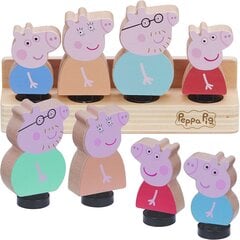 Puiset hahmot Peppa Character 4 kpl hinta ja tiedot | Tyttöjen lelut | hobbyhall.fi