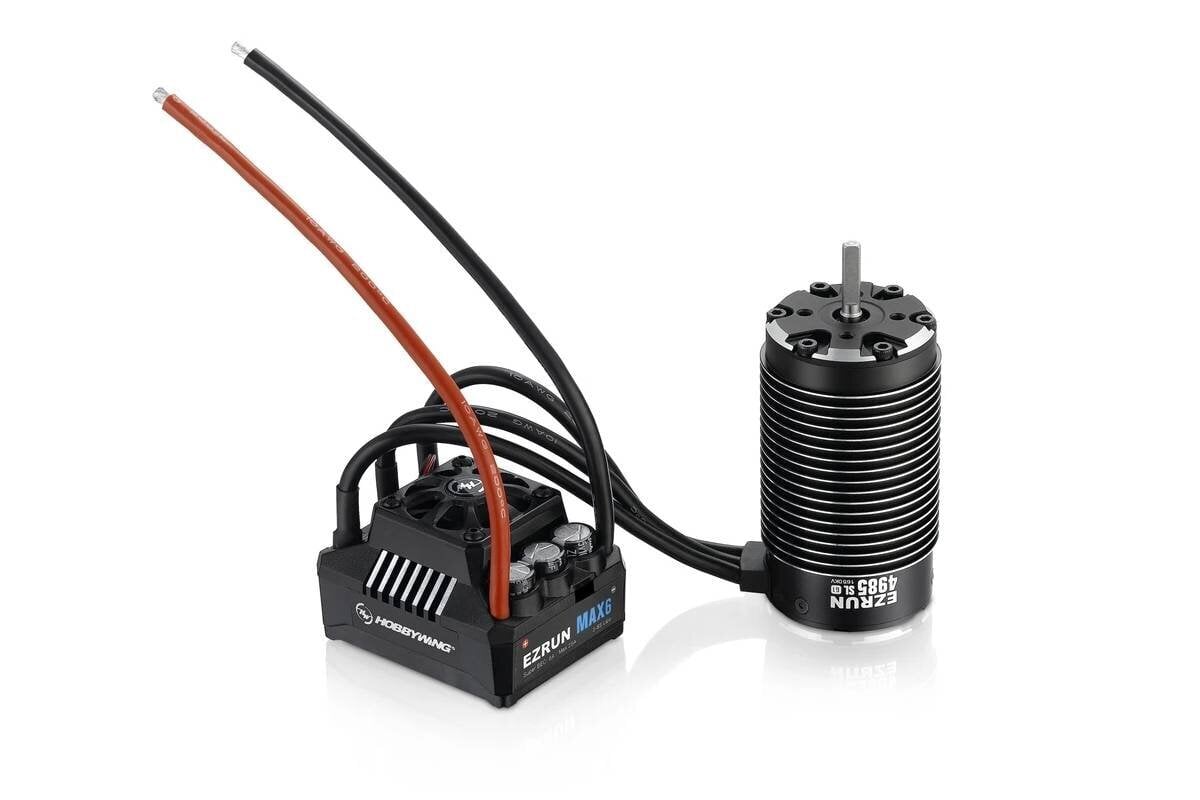 MAX6 + EZRUN 4985 vetosarja - 1650KV - musta hinta ja tiedot | Poikien lelut | hobbyhall.fi