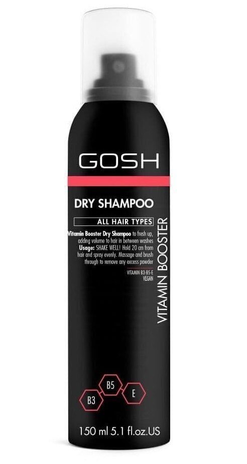 Kuivashampoo GOSH Vitamin Booster 150 ml hinta ja tiedot | Shampoot | hobbyhall.fi