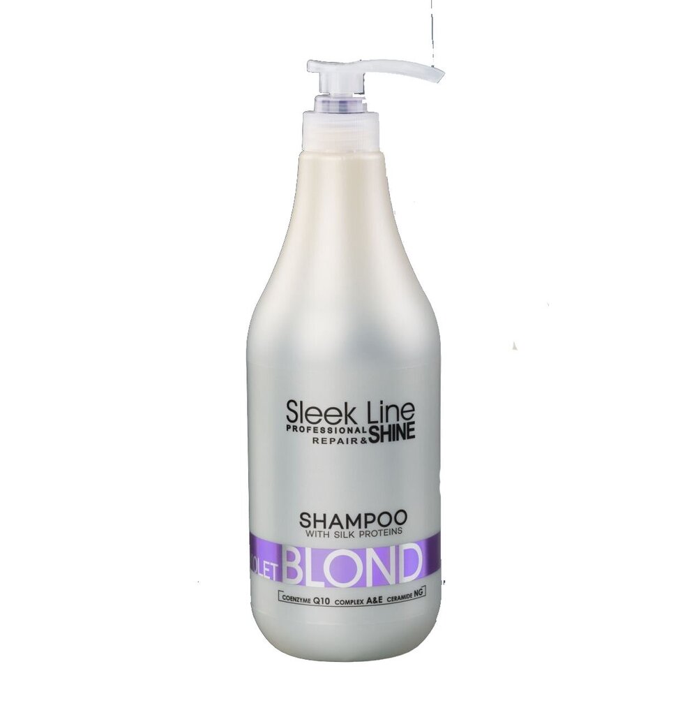 Stapiz Sleek Line Violet Blond shampoo 1000 ml hinta ja tiedot | Shampoot | hobbyhall.fi