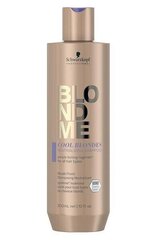 Neutralisoiva shampoo Schwarzkopf Blond Me Cool Blondes Neutralizing Shampoo 300ml hinta ja tiedot | Shampoot | hobbyhall.fi