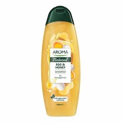 Kananmunaa ja hunajaa sisältävä shampoo Aroma natural vahingoittuneille hiuksille 500 ml hinta ja tiedot | Aroma Hajuvedet ja kosmetiikka | hobbyhall.fi