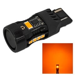 LED-lamppu W21W 7440 12V ei vikaa oranssi hinta ja tiedot | Polttimot | hobbyhall.fi