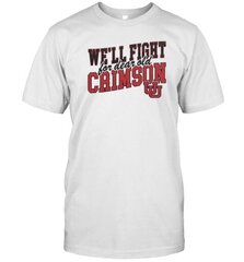 Utah Utes We'Ll Fight For Dear Old Crimson T-Shirt hinta ja tiedot | Miesten T-paidat | hobbyhall.fi