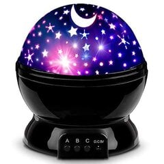 Käsienlämmittimet Xiaomi Night Light Galaxy Projektori Tähtitaivas Pyörivä LED Planetaario Lasten Makuuhuone Tähti Yövalot Kuunvalo Lapsille Lahjat hinta ja tiedot | Lämmittimet | hobbyhall.fi