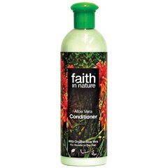 Orgaanista aloe veraa sisältävä uudistava hoitoaine Faith in Nature normaaleille/kuiville hiuksille, 400 ml hinta ja tiedot | Hoitoaineet | hobbyhall.fi