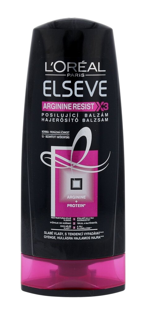 L´Oreal Paris Elseve Arginine Resist X3 Hoitoaine, 200 ml hinta ja tiedot | Hoitoaineet | hobbyhall.fi