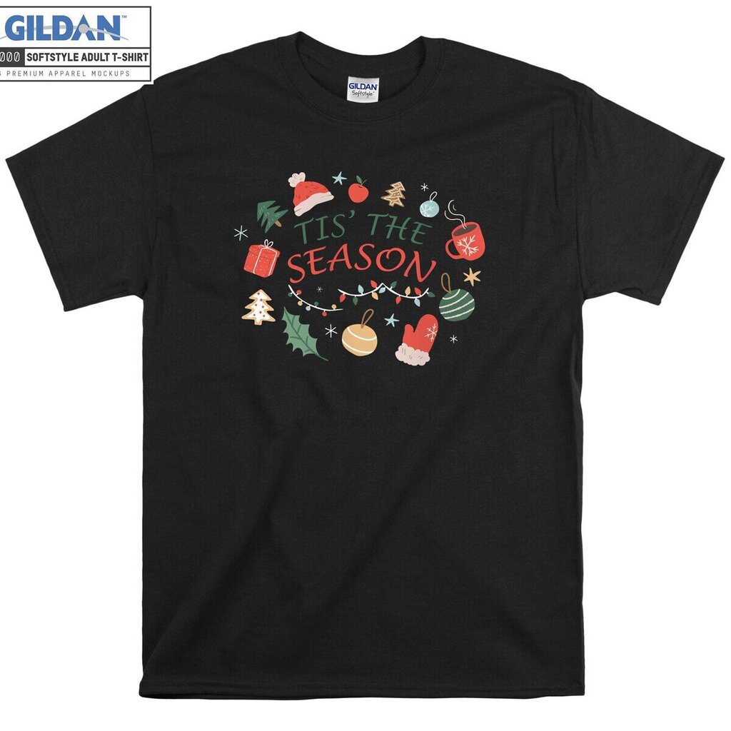 Tis' The Season Christmas Holiday T-shirt hinta ja tiedot | Miesten T-paidat | hobbyhall.fi