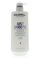 Silottava hoitoaine vaurioituneille hiuksille Goldwell Dualsenses Just Smooth 1000 ml hinta ja tiedot | Hoitoaineet | hobbyhall.fi