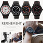 Sinobi Military Watch Miesten Quartz Analoginen Nahka Canvas Ranneke Aito Urheilu hinta ja tiedot | Miesten kellot | hobbyhall.fi