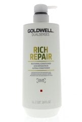 Hoitoaine vaurioituneille hiuksille Goldwell Rich Repair Restoring Conditioner 1000ml hinta ja tiedot | Goldwell Hajuvedet ja kosmetiikka | hobbyhall.fi