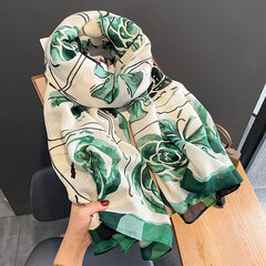 (90x180cmA-354-3) Design Letter Puuvillahuivi Pashmina Huivit Hijab Wraps Naisten Kevään Lämpimät Ohuet Huivit Foulard Nainen Bufanda Pääpanta Stoles hinta ja tiedot | Naisten huivit | hobbyhall.fi