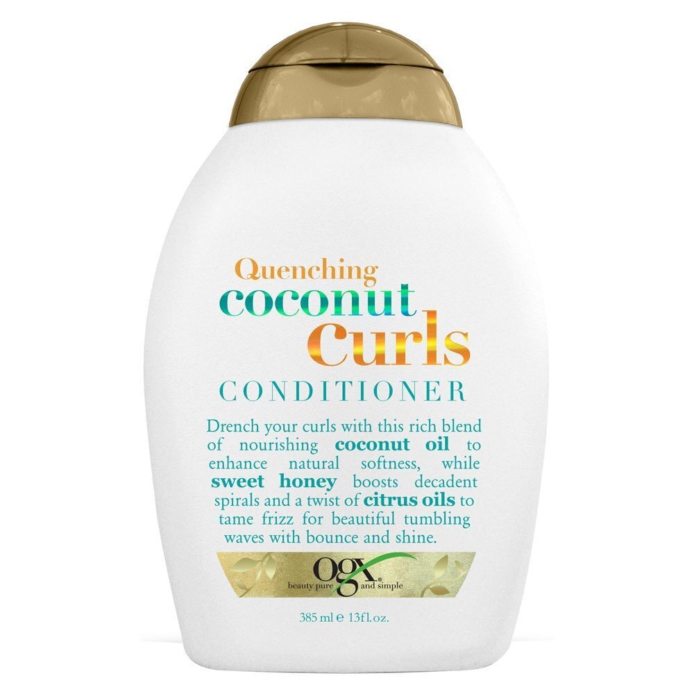 Organix Quenching Coconut Curls 385 ml hoitoaine kiharille hiuksille hinta ja tiedot | Hoitoaineet | hobbyhall.fi