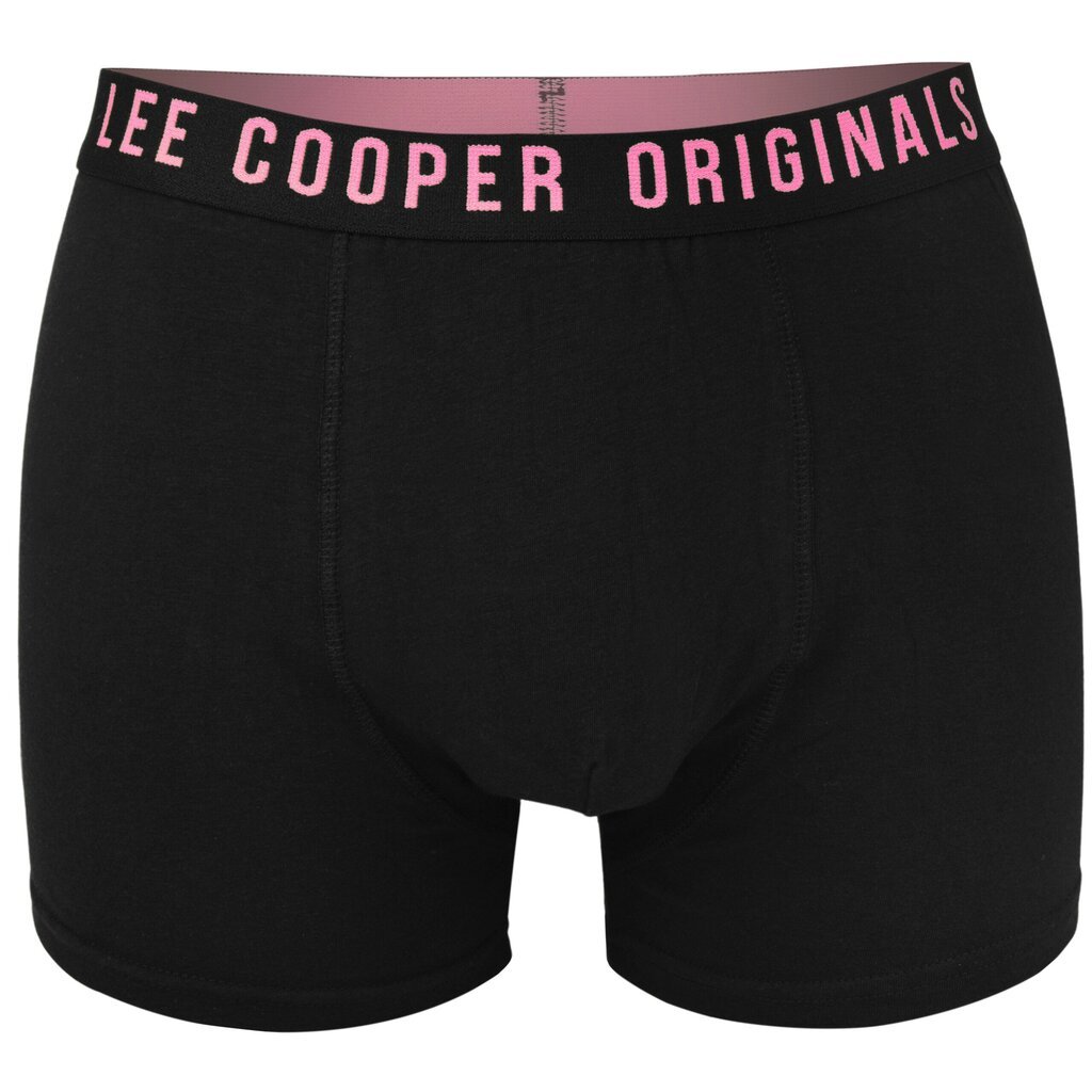 Bokserit Miesten Lee Cooper BM493 Puuvilla, Alusvaatteet, 5 kpl hinta ja tiedot | Miesten alushousut | hobbyhall.fi