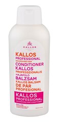 Kallos Cosmetics Professional Nourishing - Hoitoaine, mikä sopii kuiville ja vaurioituneille hiuksille, 1000 ml hinta ja tiedot | Hoitoaineet | hobbyhall.fi