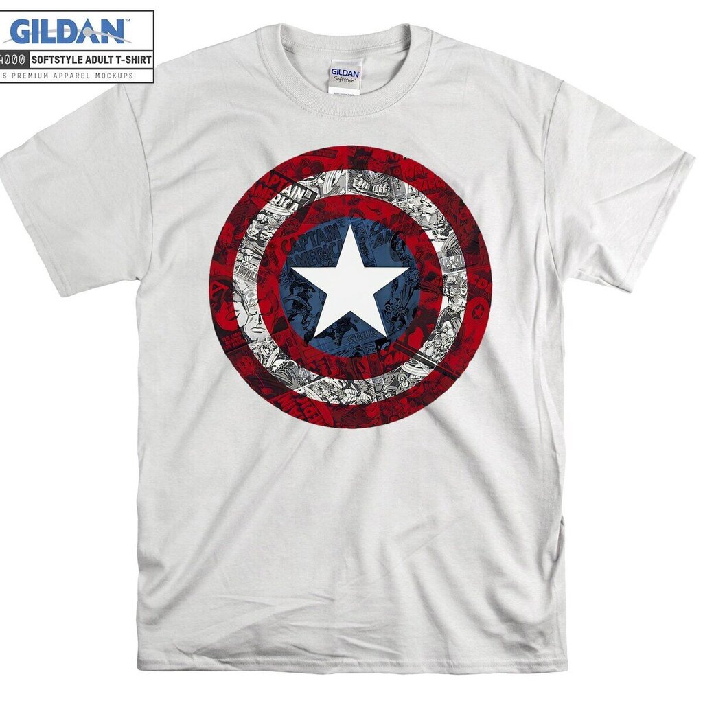 Captain America Avengers T-shirt hinta ja tiedot | Miesten T-paidat | hobbyhall.fi