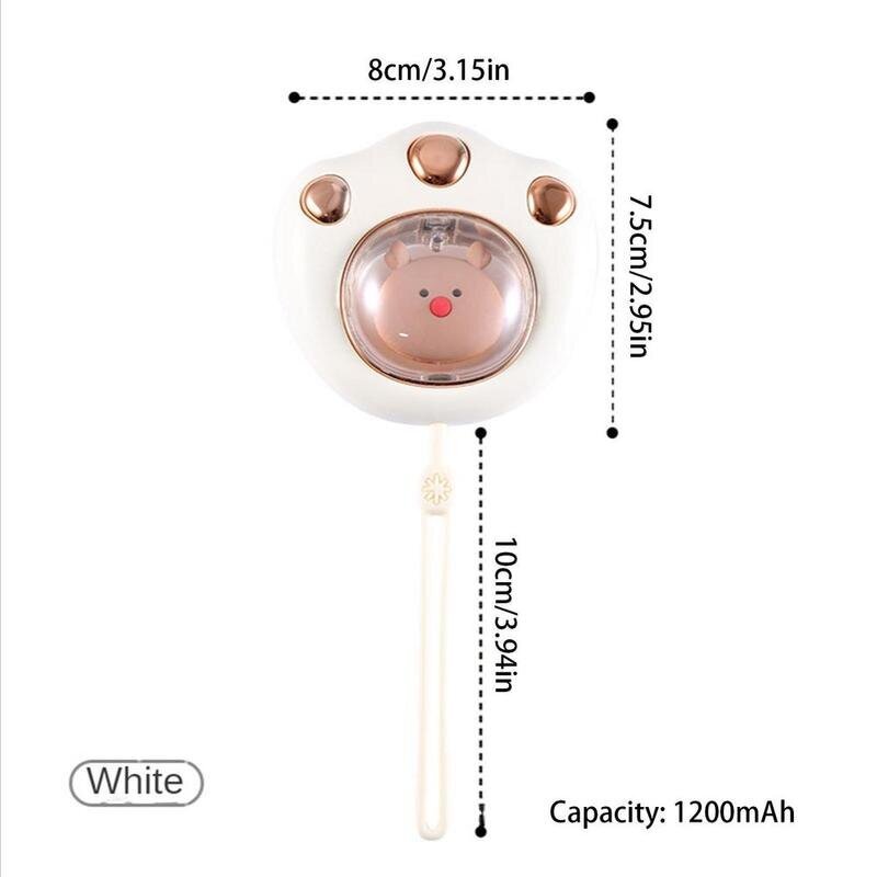 Käsienlämmittimet 1200 MAh 2400mAh Käsienlämmittimet Kannettavat kissan kynsien lämmittimet Kätevä USB-hengitysvalo Latausaarre talveksi Lahja hinta ja tiedot | Lämmittimet | hobbyhall.fi