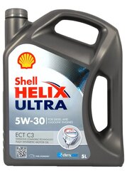 Moottoriöljy Shell Helix Ultra ECT C3 5W-30, 5L hinta ja tiedot | Moottoriöljyt | hobbyhall.fi