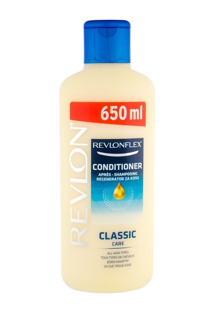 Revlon Revlonflex Classic hoitoaine 650 ml hinta ja tiedot | Hoitoaineet | hobbyhall.fi