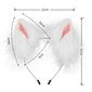 Simulaatio Pehmo Fox Ears Headband Tail Masquerade Pukeutuminen Musta hinta ja tiedot | Juhlakoristeet | hobbyhall.fi