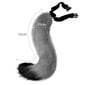 Simulaatio Pehmo Fox Ears Headband Tail Masquerade Pukeutuminen Musta hinta ja tiedot | Juhlakoristeet | hobbyhall.fi