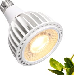 Plant Grow Light, 24W 3000K LED Plant polttimo, High PPFD, Universal E27, Grow Light kylvöyn ja istutukseen hinta ja tiedot | Sisäpuutarhat ja kasvilamput | hobbyhall.fi