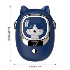 Käsienlämmittimet Cute Cat Mini Kädenlämmitin 3000mAh USB Ladattava Kannettava Käsilämmitin Powerbank 2 in 1 Winter Pocket Sähkölämmitin Joululahja hinta ja tiedot | Lämmittimet | hobbyhall.fi