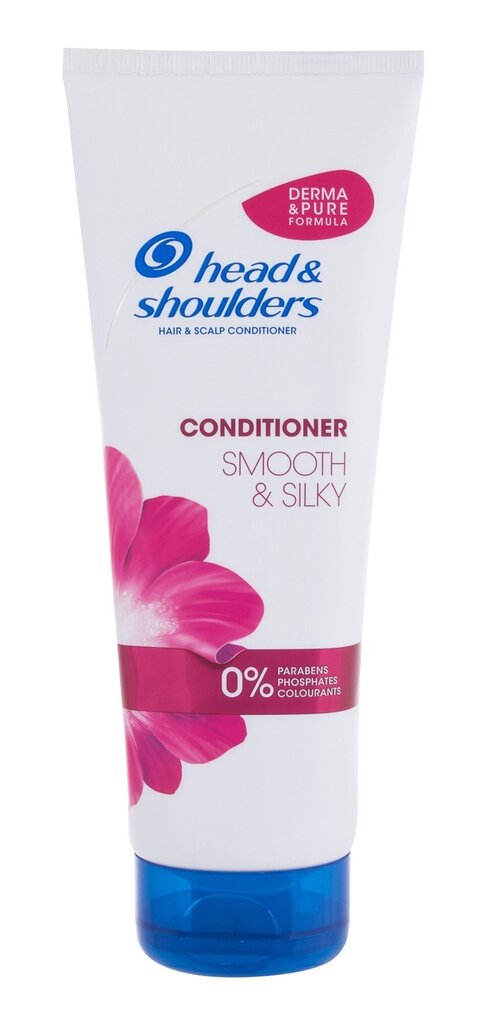 Head & Shoulders Smooth & Silky Anti-Dandruff hoitoaine 220 ml hinta ja tiedot | Hoitoaineet | hobbyhall.fi