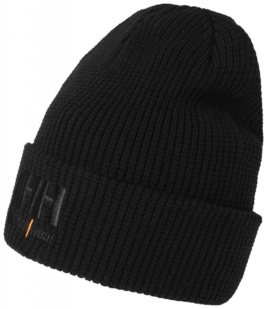 Neulottu pipo Helly Hansen Oxford Beanie Musta hinta ja tiedot | Miesten hatut, huivit ja käsineet | hobbyhall.fi