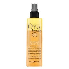 Fanola 24K Oro Puro Bi-Phase hoitoaine 200 ml hinta ja tiedot | Hoitoaineet | hobbyhall.fi