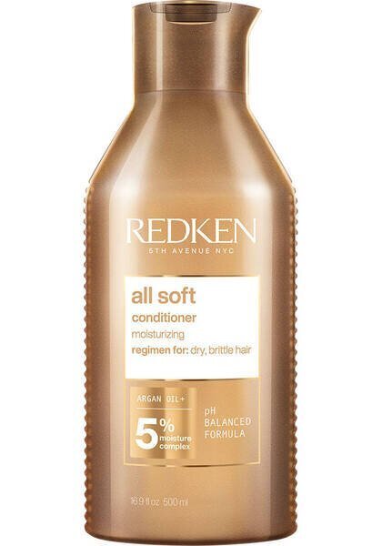 Redken All Soft hoitoaine 500 ml hinta ja tiedot | Hoitoaineet | hobbyhall.fi