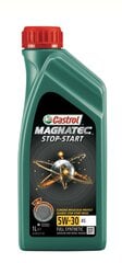 Castrol Magnatec Stop-Start 5W-30 A5 moottoriöljy, 1L hinta ja tiedot | Moottoriöljyt | hobbyhall.fi