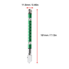 Kannettava kädessä pidettävä pyörätyyppinen lasileikkuri luistamattomalla kahvalla 3–15 mm lasin leikkaamiseen (vihreä) hinta ja tiedot | Pensasleikkurit | hobbyhall.fi