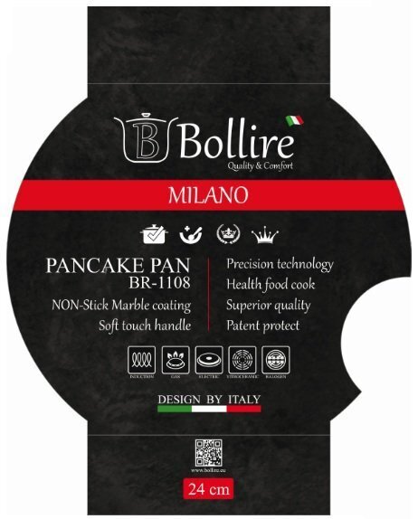 Bollire MILANO Line -pannukakkuvuoka, 24 cm hinta ja tiedot | Paistinpannut | hobbyhall.fi