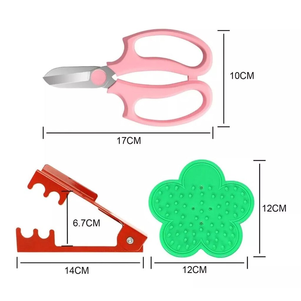 Kukkasakset Ruusunpoistaja Thorn Remover Tool Puutarhahansikasetti Puutarhakäsityökalusetit hinta ja tiedot | Pensasleikkurit | hobbyhall.fi