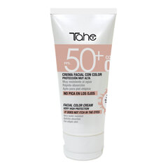 Sävyttävä aurinkosuojavoide TAHE kasvoille 01 SPF50+ 50 ml hinta ja tiedot | Kasvovoiteet | hobbyhall.fi